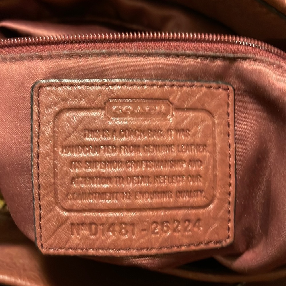 Coach purse